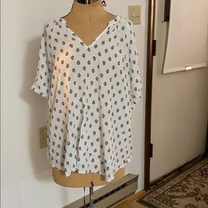 Old navy XXL flowy floral print top